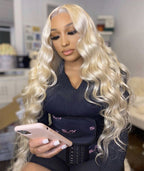 Wigs, Long Curly Hair, Popular Light Gold Big Wave Wigs